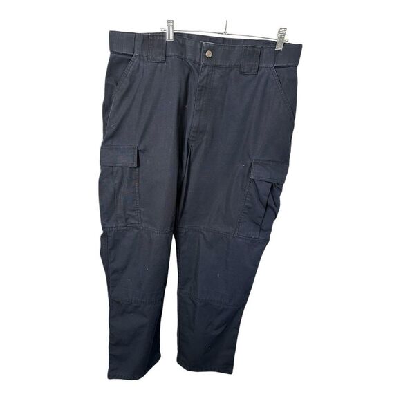 5.11 Tactical Series Extra Large Navy Blue Cargo pants Grip Cushioned Waist - Picture 1 of 10